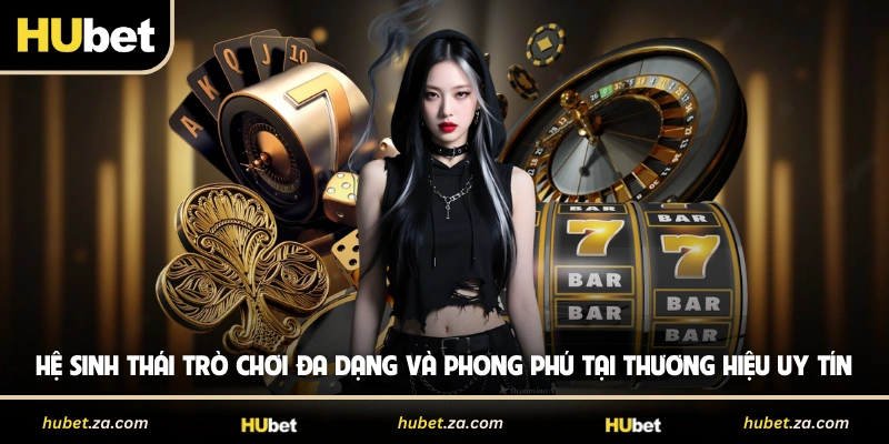 Hệ sinh thái trò chơi đa dạng và phong phú tại thương hiệu uy tín 