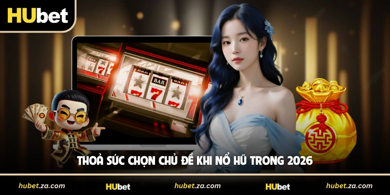 Thoả sức chọn chủ đề khi nổ hũ trong 2026